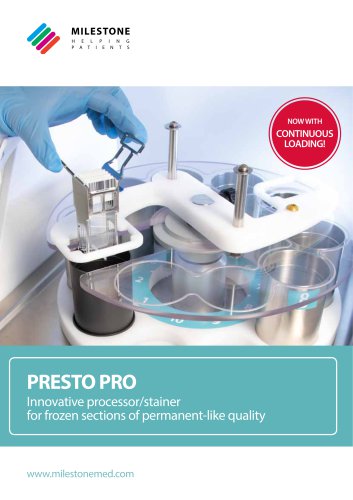 PRESTO PRO Catalog