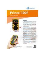 Handheld Infant/ Paediatric/ Adult Pulse Oximeter Prince-100F