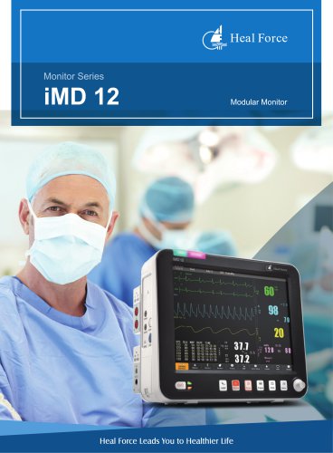 Heal Force Patient Monitoring System ICU 12 Inch Screen IMD12