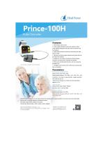 Heal Force Wrist Continuous Pulse Oximeter Prince-100H (Bluetooth 4.0 optional)