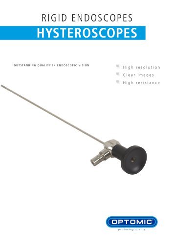 Rigid endoscopes_hysteroscopes