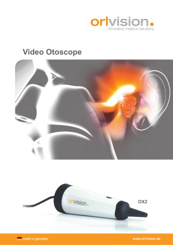 OX2 Video Otoscope