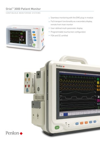 Oriel? 3000 Patient Monitor