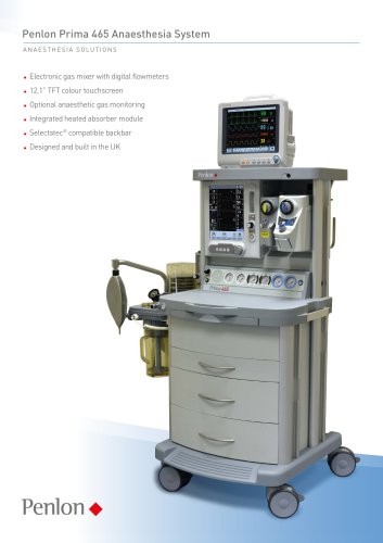 Penlon Prima 465 Anaesthesia System