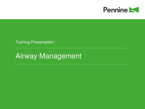 Airway Management