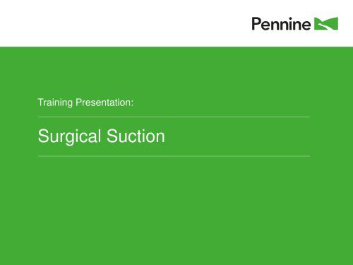 Surgical Suction