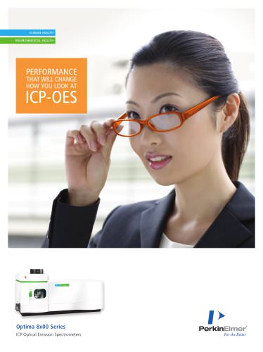 Optima 8x00 ICP-OES Spectrometers Brochure