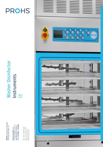 INSTRUMENTS WASHER DISINFECTOR