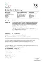 Conformity statement 