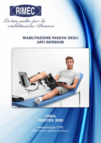 CATALOGO RIABILITATORI PASSIVI PER ARTI INFERIORI