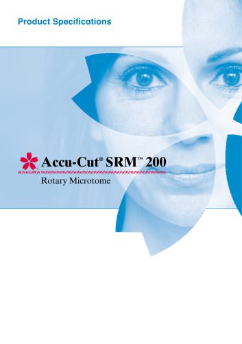 Product Specifications Accu-Cut SRM 200