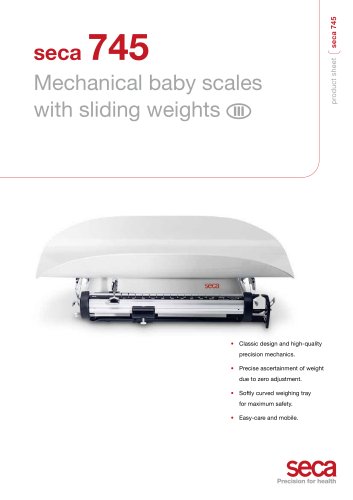 Mechanical baby scales Seca 745