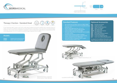 Therapy 2 Section - Standard Head