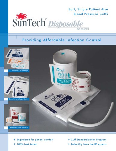 Sun Tech Disposable BP Cuffs