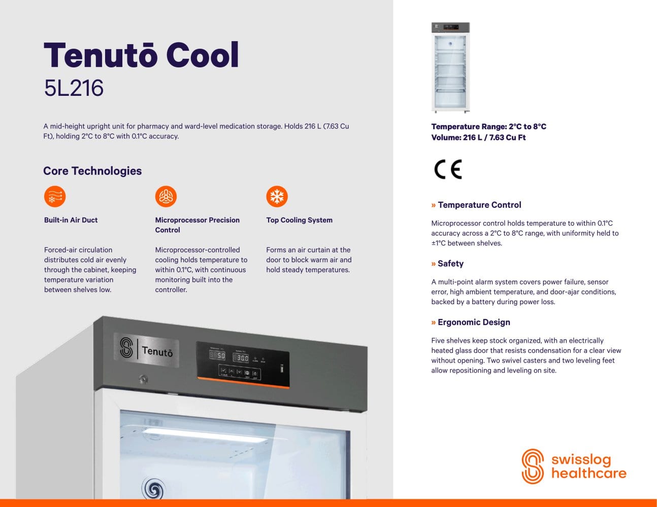 Specification Tenuto Cool 5L216 EN - Swisslog Healthcare