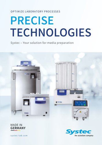 Systec Mediaprep & Systec Mediafill 