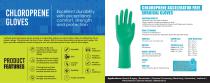 CHLOROPRENE ACCELERATOR FREE SURGICAL GLOVES