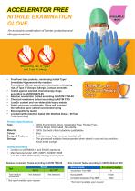 NITRILE EXAMINATION ACCELERATOR FREE GLOVE