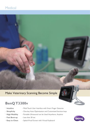 BenQ Medical_Portable Ultrasound_T3300v