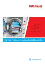 HSG Pre & Post Vacuum - Medium Size Autoclave