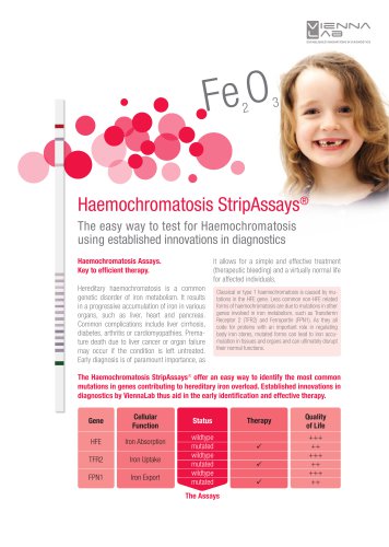 Haemochromatosis StripAssays®