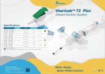 Vital-Cath Plus 72 Closed Suction System