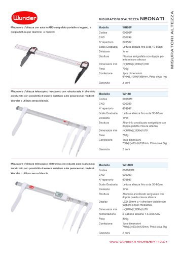 statimetri neonati