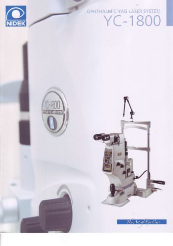 Ophthalmic YAG LASER system YC-1800