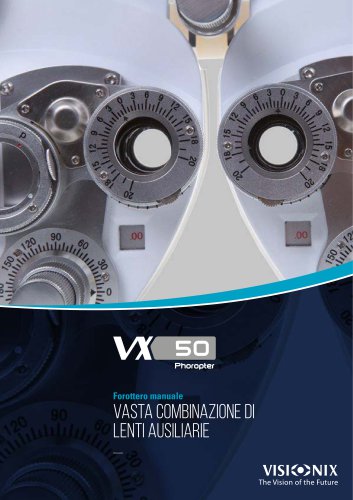 vx50 forottero manuale visionix