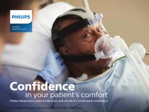 Confidence  in your patient’s comfort