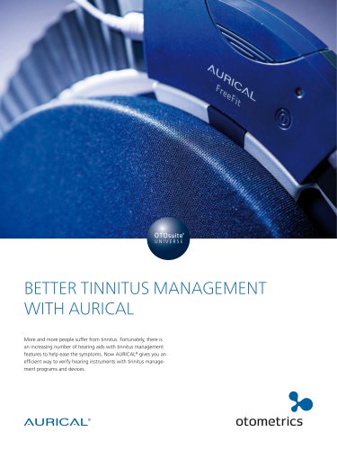 BETTER TINNITUS MANAGEMENT WITH AURICAL