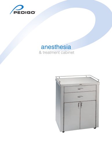 anesthesia & treatment cabinet