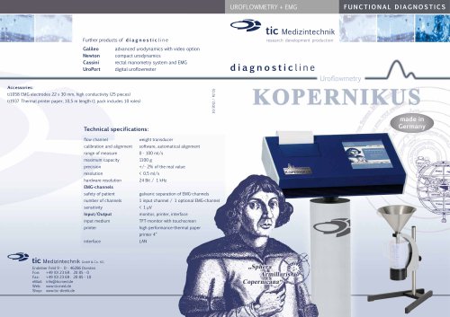 Kopernikus brochure