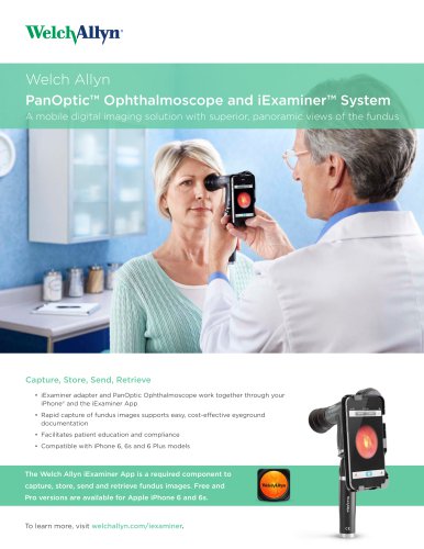 Ophthalmoscope and iExaminer