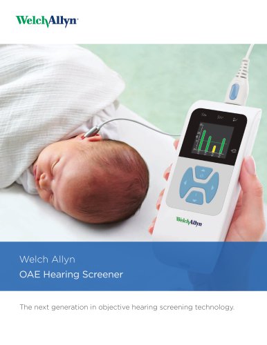 Welch Allyn 39500 Series OAE Hearing Screener