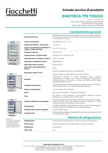 EMOTECA 170 ECT-F TOUCH