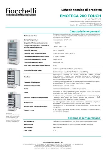 EMOTECA 200 ECT-F TOUCH
