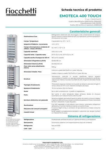 EMOTECA 400 ECT-F TOUCH