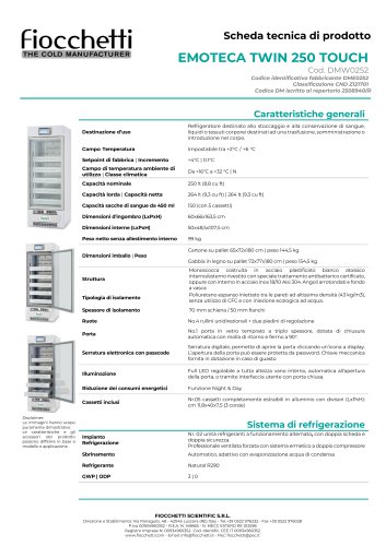 EMOTECA TWIN 250 TOUCH