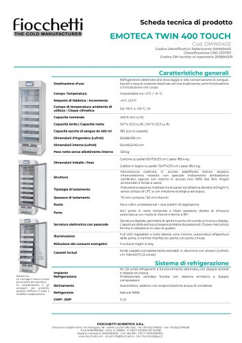 EMOTECA TWIN 400 TOUCH