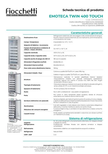 EMOTECA TWIN 400 TOUCH