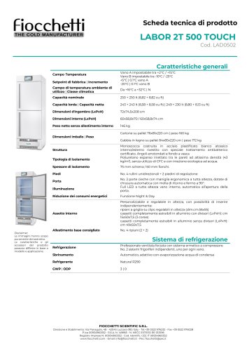 LABOR 2T 500 ECT-F TOUCH