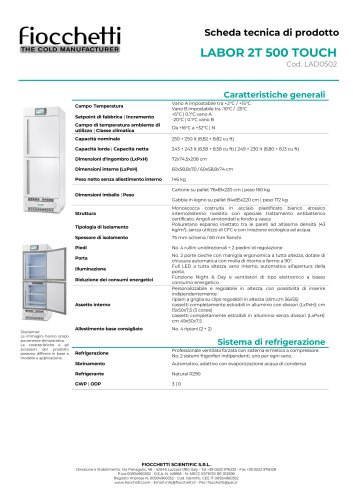 LABOR 2T 500 ECT-F TOUCH
