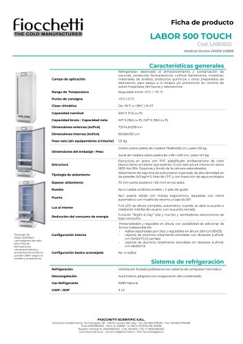 LABOR 500 ECT-F TOUCH