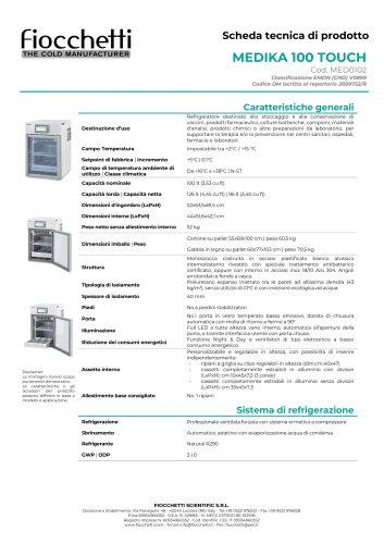 MEDIKA 100 ECT-F TOUCH