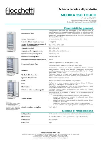MEDIKA 250 ECT-F TOUCH