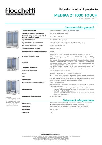 MEDIKA 2T 1000 ECT-F TOUCH