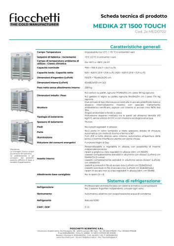 MEDIKA 2T 1500 ECT-F TOUCH