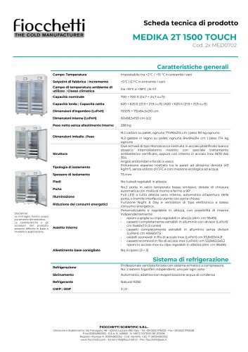 MEDIKA 2T 1500 ECT-F TOUCH