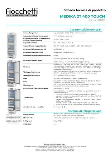 MEDIKA 2T 400 ECT-F TOUCH